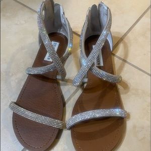 Steve Madden Crystal flat sandal